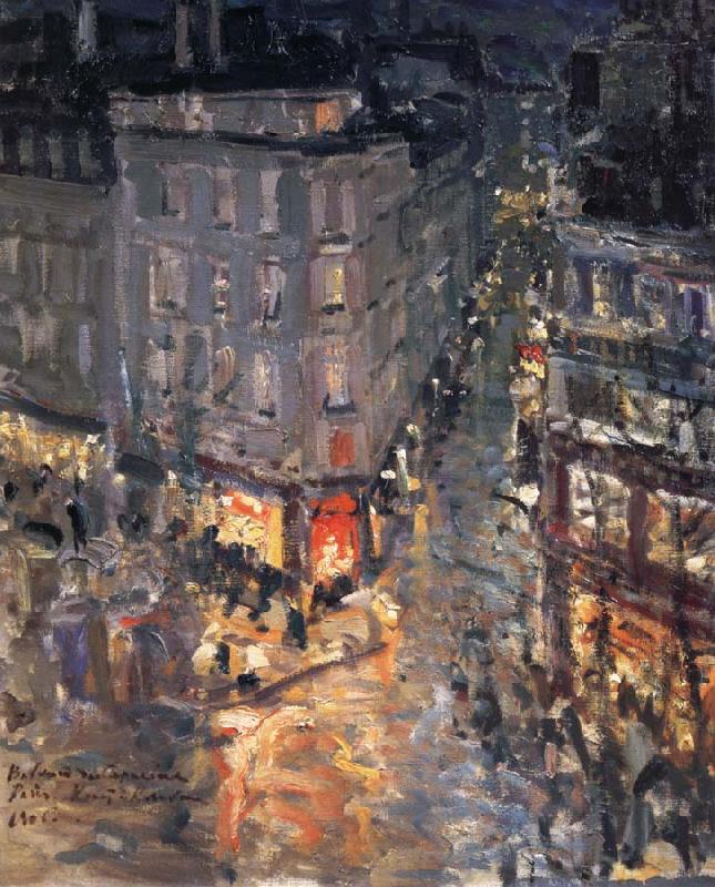 Konstantin Korovin The park of Paris